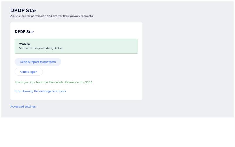Wix Onboarding: Compliance scan report sent to owner email