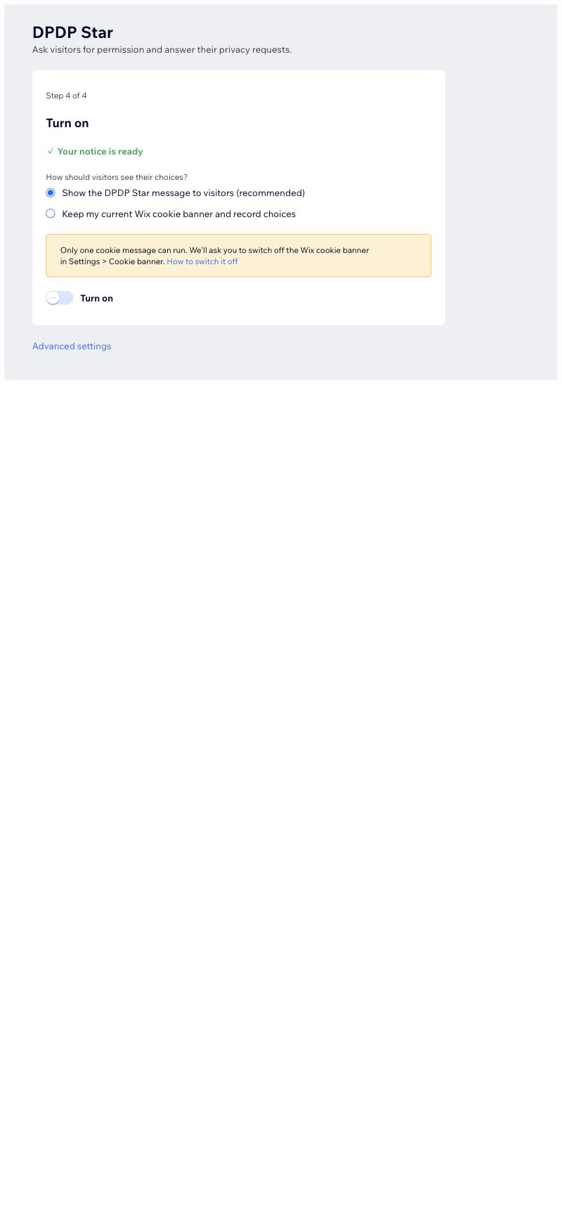 Wix Onboarding: Responsive narrow panel layout inside Wix Studio